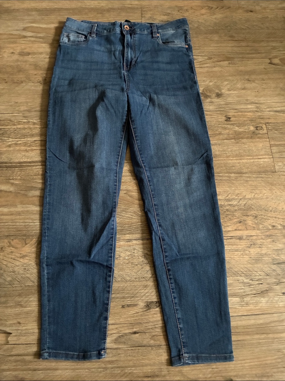 Kendall & Kylie Dark Blue Skinny Jeans